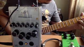 MR-1 CLASSIC ROCK PREAMP - Lead Channel (Deep Purple, AC/DC) Test (No Post Effects On Guitar)