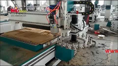 New type ATC cnc router machine working video