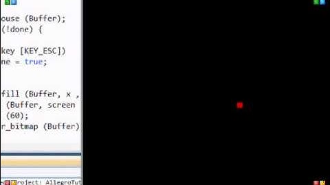 C++ Allegro Made Easy 18 - Mouse 1