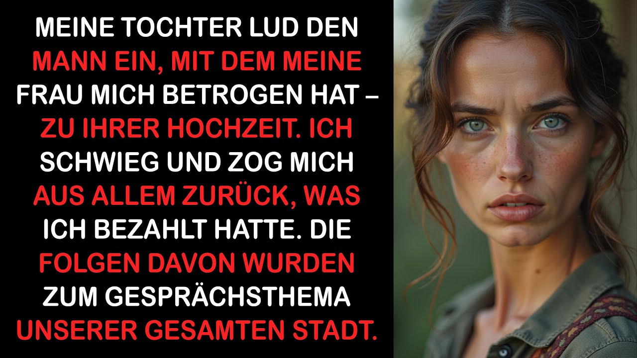 MEINE TOCHTER LUD DEN LIEBHABER MEINER FRAU ZUR HOCHZEIT EIN – ICH ENTFERNTE MEINEN NAMEN VON ALLEM