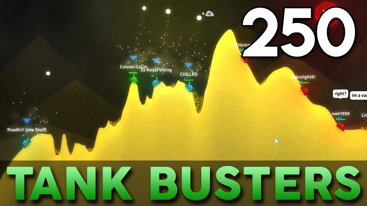 [250] Tank Busters (Let's Play ShellShock Live w/ GaLm and Friends ...