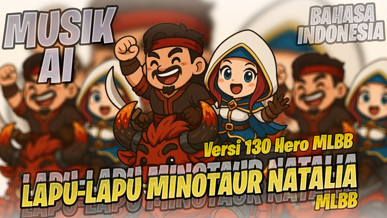 Aku Membuat Lagu Lapu-lapu Minotaur Natalia - Versi 130 Hero MLBB oleh Ai | Hari ke- 3 