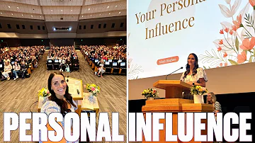 MOM SPEAKS TO CROWDED ROOM OF 1,000 WOMEN ABOUT THE POWER OF PERSONAL INFLUENCE | WOMEN’S CONFERENCE