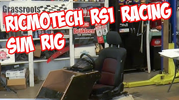 Ricmotech RS1 Racing Sim Rig build. GRM Live! Presented by CRC Industries