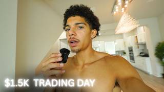 Road To $100k/m Trading Ep.2 (Building Gym + $1.5k Trade)