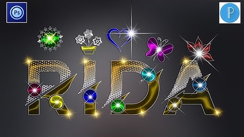 Multiple glass font editing || how to make glass font on Android by pixelLeb and ps touch