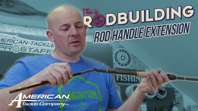 This is RodBuilding Episode #14 Rod Grip Repair 