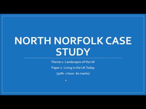 north norfolk geography case study