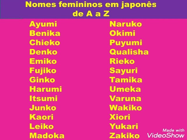 nomes japoneses masculinos｜Pesquisa do TikTok