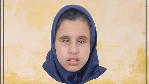 الفائزة في مسابقة تجويد القرآن الكريم الموسم الثاني  ( كنزة المتنبي)