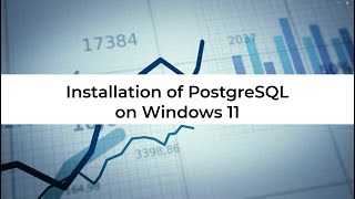 Installation of PostgreSQL on Windows 11 (English)