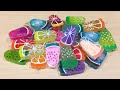 Learn Colours with Slime! Satisfying Slime Video #546