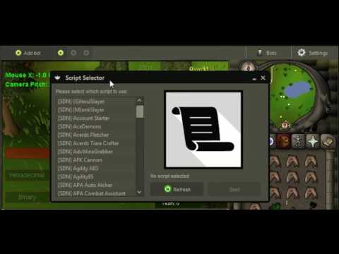 runescape powerbot how to add scripts
