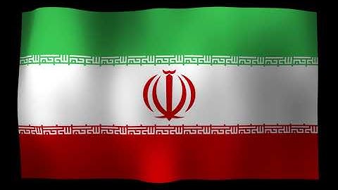 Iran Flag Loop 4K