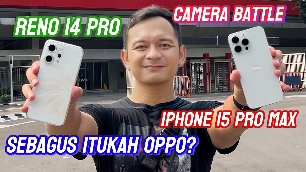 MIDRANGE VS FLAGSHIP! Battle Camera Oppo reno 14 Pro vs iPhone 15 Pro Max!