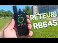 НОВИНКА 2023 ! МИНИ РАЦИЯ Retevis RB645 Dual PTT - Просто ВКЛЮЧИ и Пользуйся !