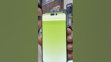 iPhone 14 Pro Green Screen Problem || After update IPhone 14 Pro Green Screen Problem || How To Fix