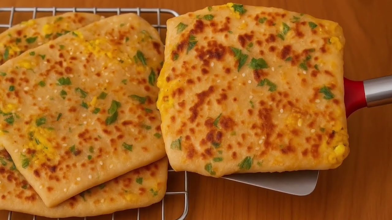 The #1 CORN Paratha Recipe You Need for Lunch Box