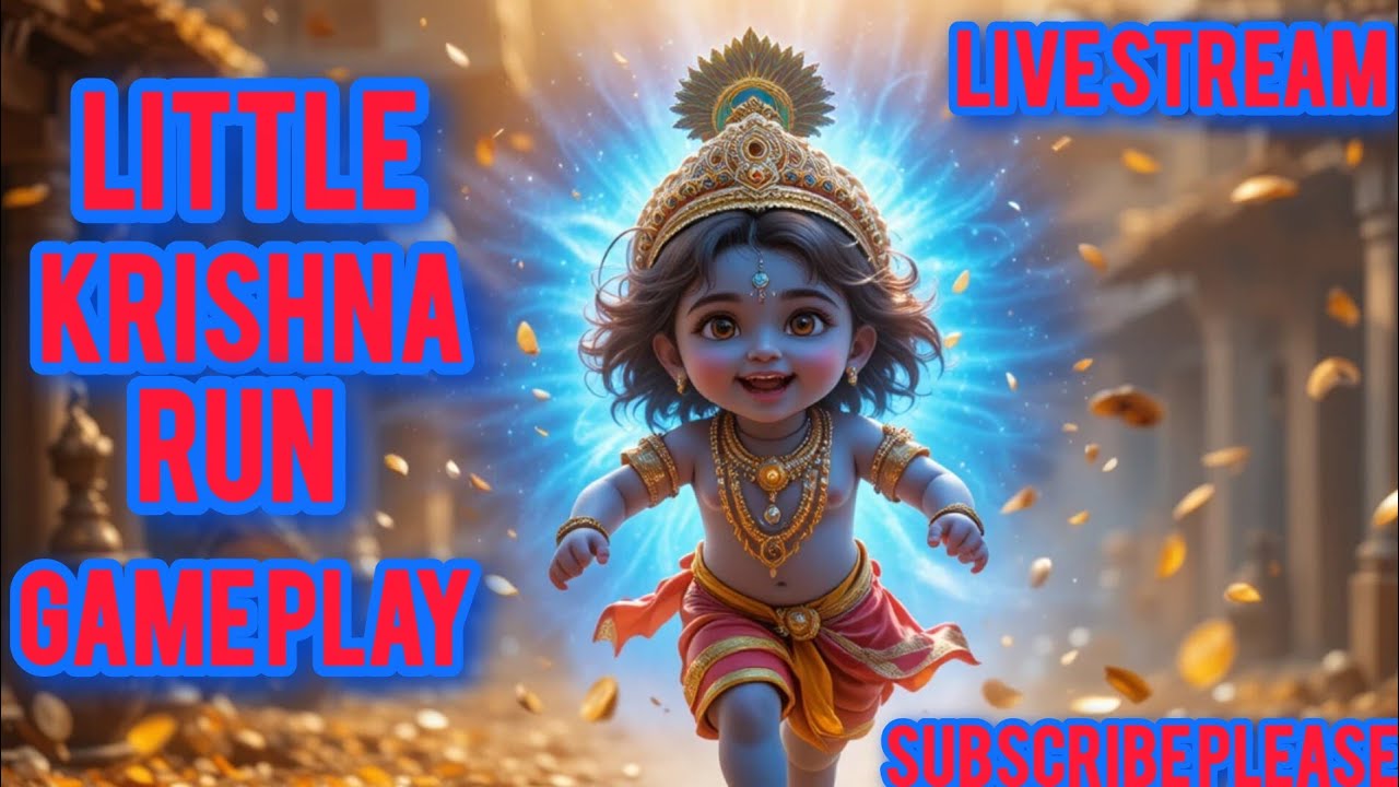 Little Krishna Run Game | Bhakti Channel Par Shree Krishna Ke Saath ...