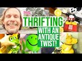 THRIFTING WITH AN ANTIQUE TWIST! | SHOP WITH ME | VINTAGE RESELL