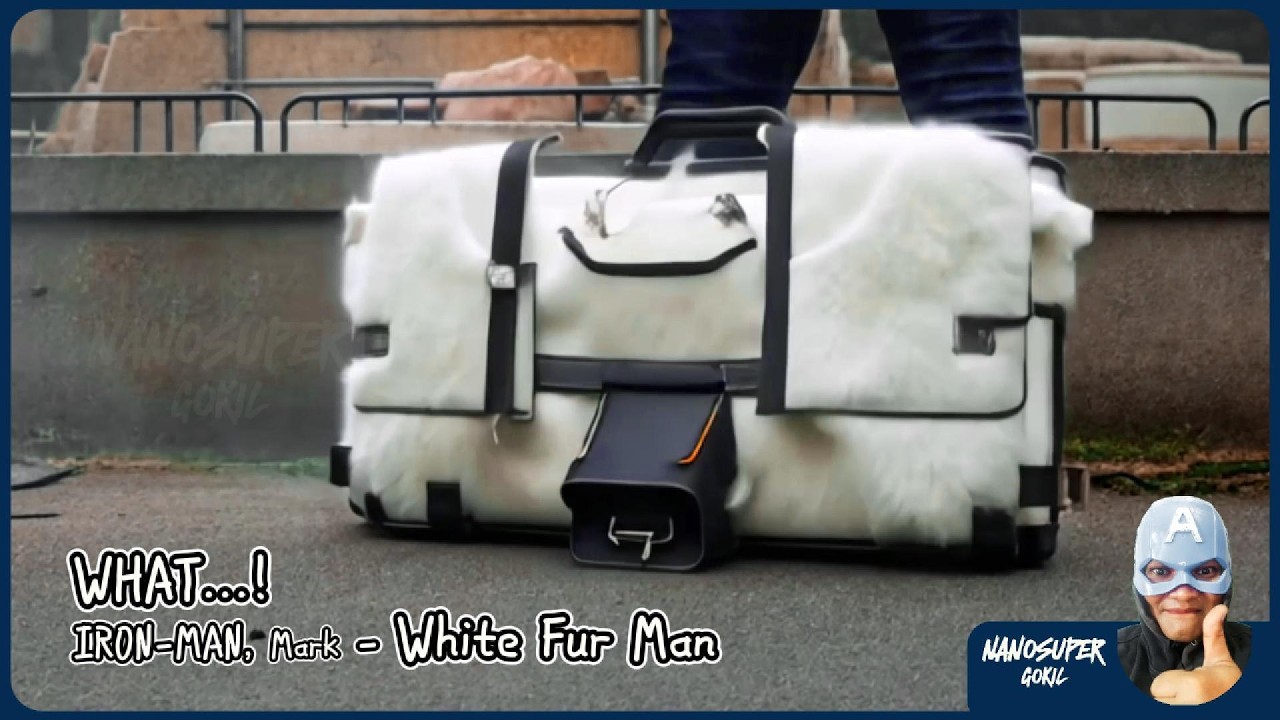 WHAT...! IRON-MAN, Mark – WHITE FUR MAN 🤍❄️