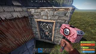 Solo Duo BBQ Airlock Stability Trick Base | Rust Base Build 2019