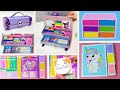 Cardboard crafts // How to make a desk organizer and pencil case for school