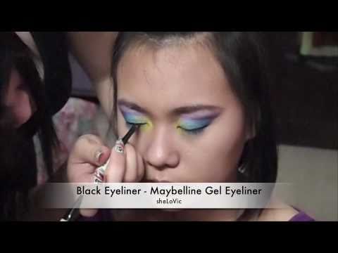 Peacock Inspired Make Up - Tsunimee's BFF Contest ...