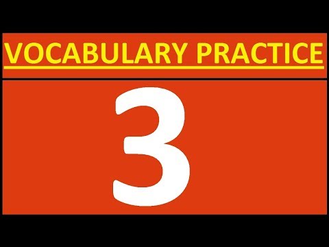 ENGLISH VOCABULARY PRACTICE 3  VOCABULARY WORDS ENGLISH LEARN WITH MEANING OPPOSITE WORDS IN ENGLISH