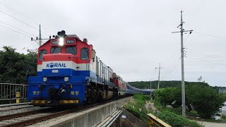 남하건널목 태화강발 용산행 Del7410 무궁화임시 통과