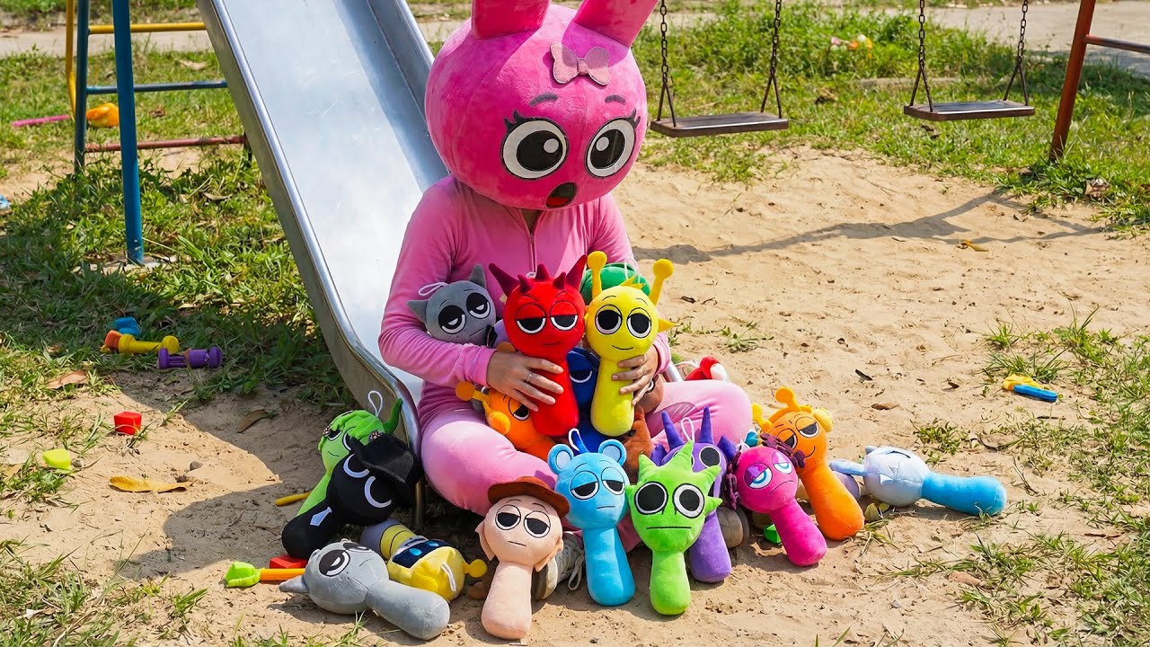 Exploring the Playground – Pinki Found Every Sprunki There!