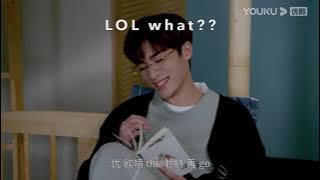 WayV's Xiaojun trying not to laugh in 'Hello, My Youth' scene