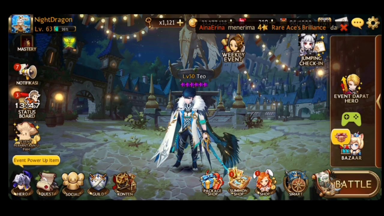 Sevent Knight | Awakened Teo in Adventure [Review Skill]