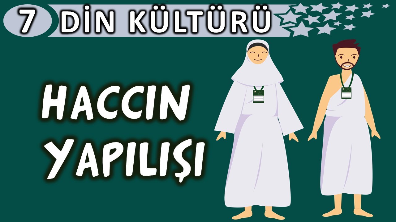 Haccın Yapılışı | 7. Sınıf Din Kültürü Konu Anlatımı | Mektepci