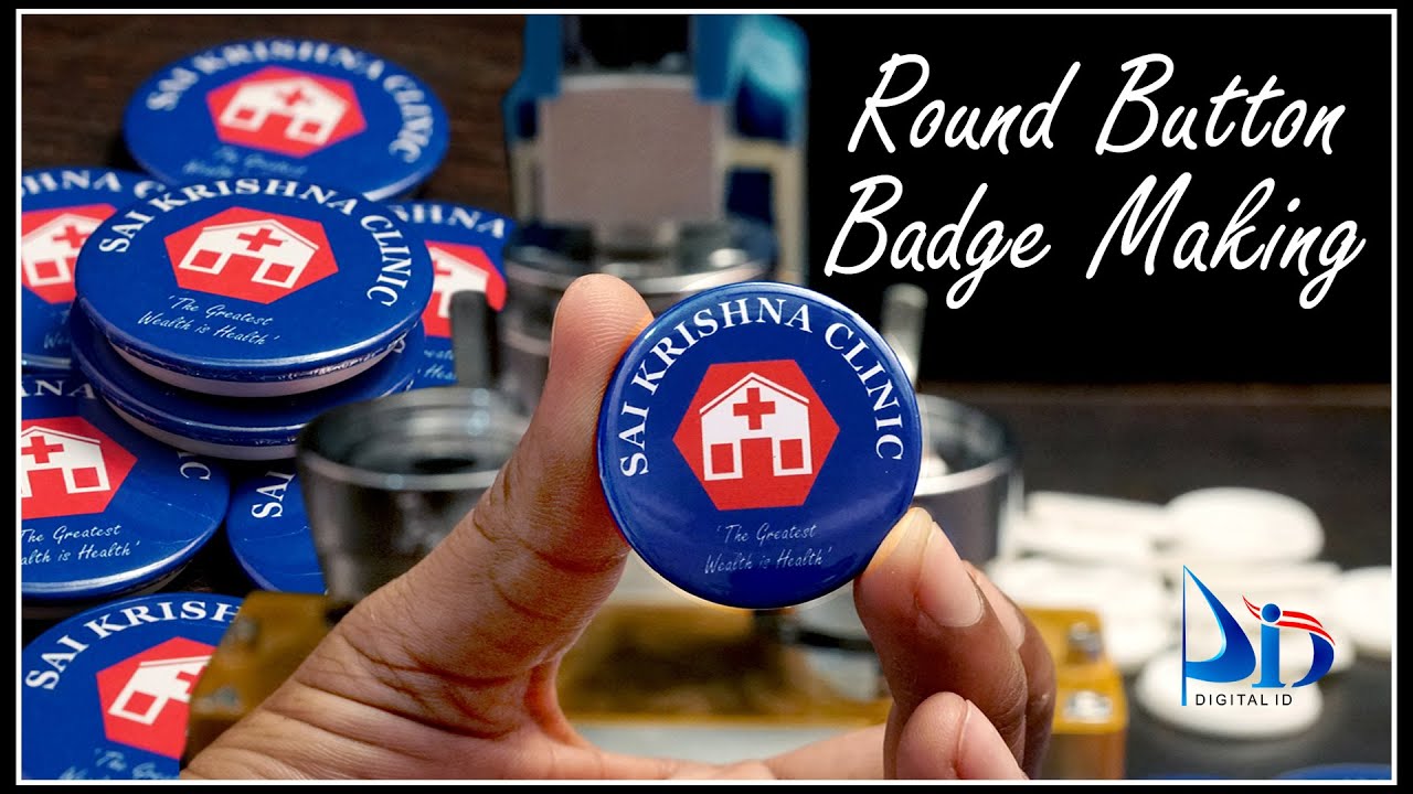 Round Button Badge