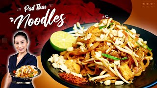 Pad Thai Noodles - I Have created this Veg Phad Thai version after trying at few places in Thailand