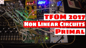 Tokyo Festival Of Modular 2017: Non Linear Circuits PRIMAL - Hyperchaos Eurorack Module