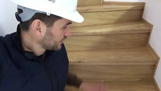 Scarile Imbracate In Lemn De Stejar Masiv