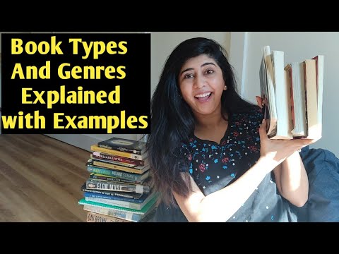 Book Types & Genres Explained in Hindi || Fiction, Nonfiction, Business, Magical Realism etc.