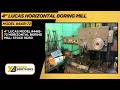 4" LUCAS MODEL #44IB-72 HORIZONTAL BORING MILL: STOCK 18230