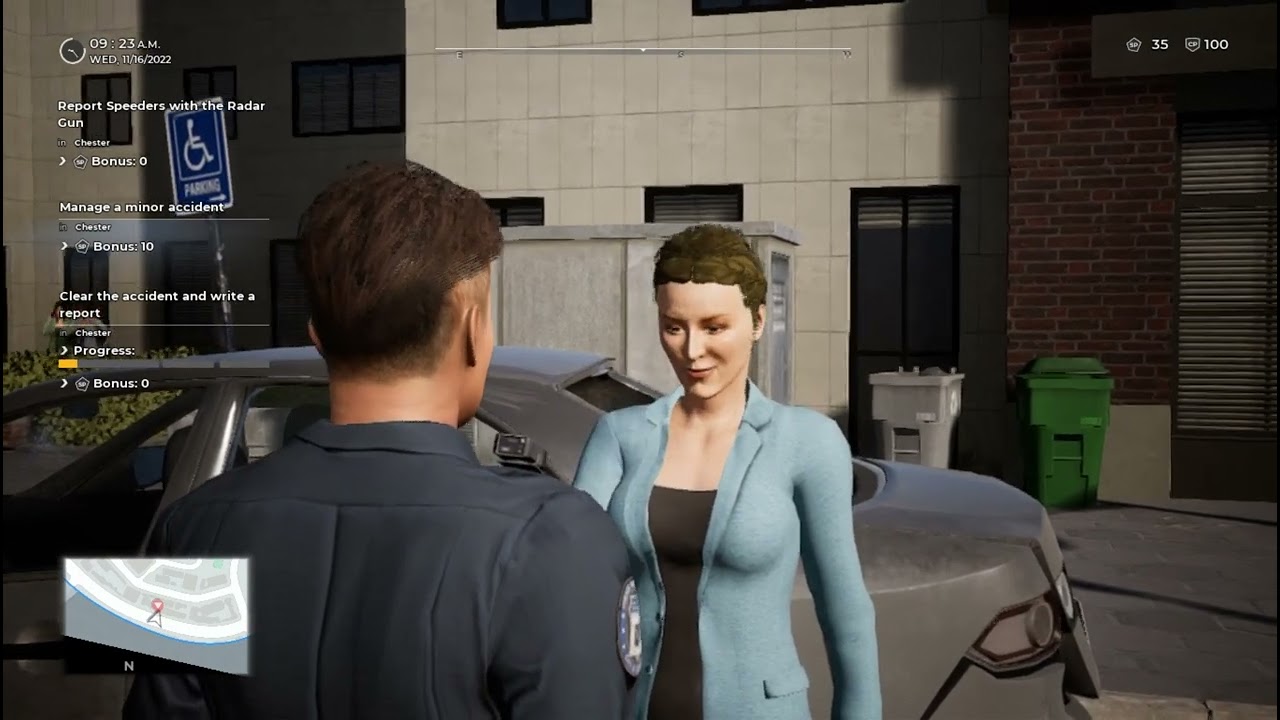 Police Simulator : Patrol officers - clear the accident and write a report