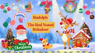 Rudolf The Red Nosed Reindeer🦌| Christmas Stories | Santa's Reindeer Story | Short Stories for Kids