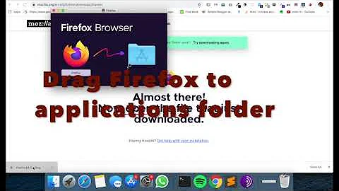 How to Install firefox in Mac OS X