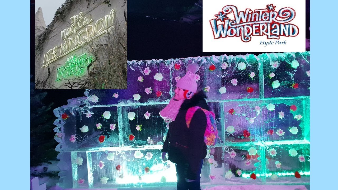 The Magical Ice Kingdom "The Secret Forest" / Winter Wonderland At Hyde Park London
