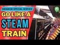 Travel from Bangkok on a STEAM TRAIN! Unbelievable cheap day out in Thailand