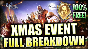 CRAZY GIFT REWARDS! New XMAS Frostfall Jamboree Looks GREAT ⁂ Watcher of Realms