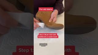 STOP &amp; SAVE Your Stained Suede Shoes *Easy Stain Removal For New &amp; Old Marks* | Good Housekeeping