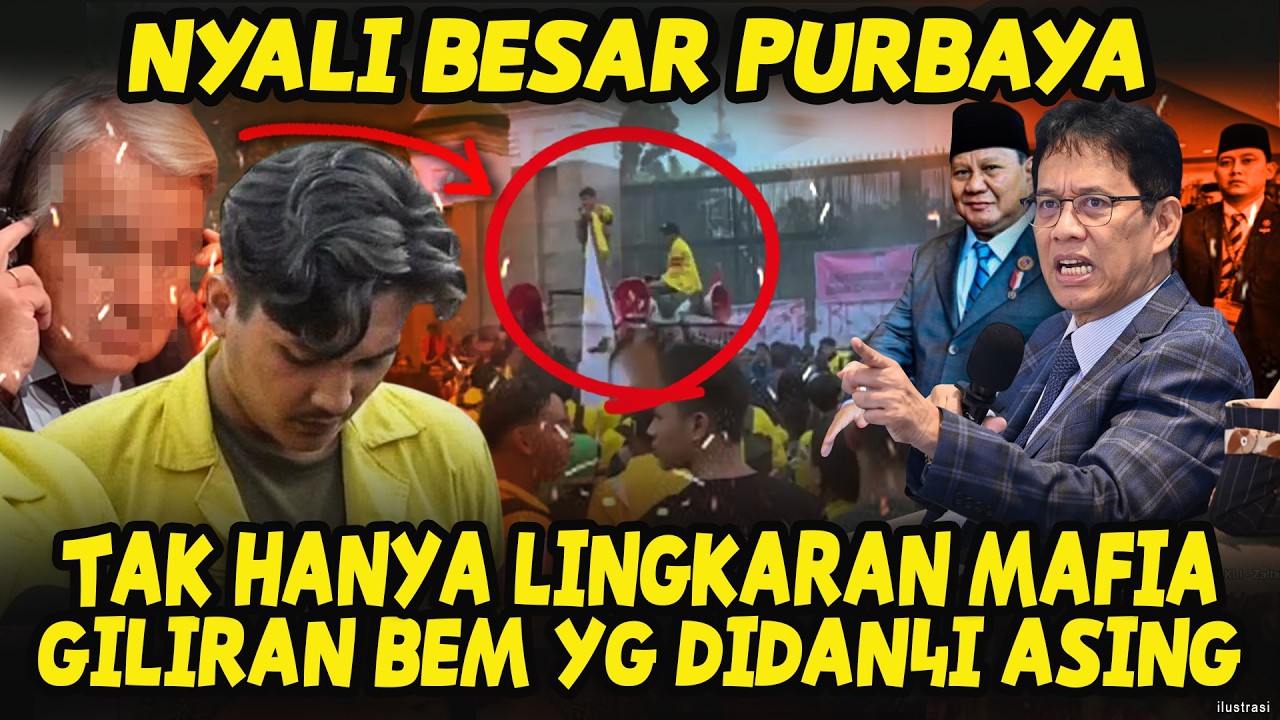 BUSEETT⚡️PURBAYA GA ADA TAKUTNYA “SKAK BALIK” BEM UI ! ASING KETAR-KETIR