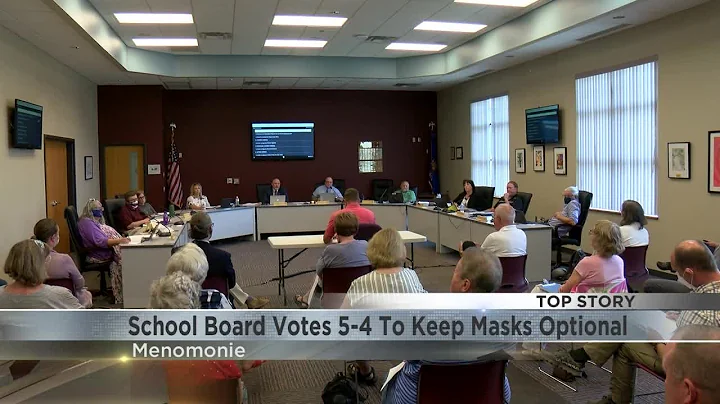 Menomonie School Board votes 5-4 To keep masks optional
