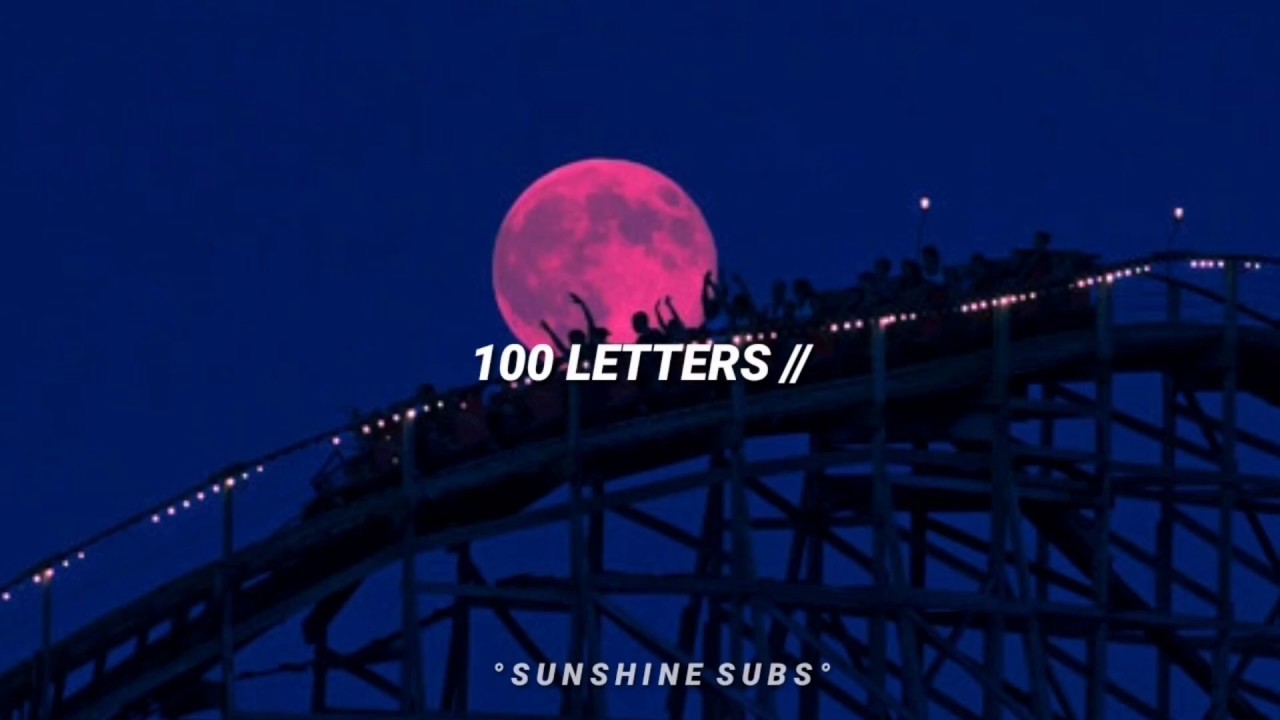 100 letters - Halsey (sub español) - YouTube